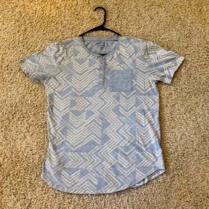 Soft Button Up Tee